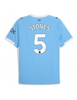 Moške Nogometnih dresov Manchester City John Stones #5 Domači 2025-26 Kratki rokavi Moške Nogometnih dresov Manchester City John Stones #5 Domači 2025-26 Kratki rokavi